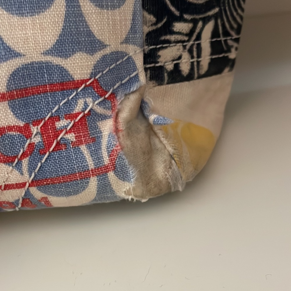 Coach patchwork tote - Picture 3 of 7